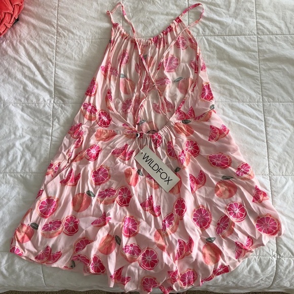 *SOLD* NWT Wildfox Grapefruit Jumper - Picture 3 of 4